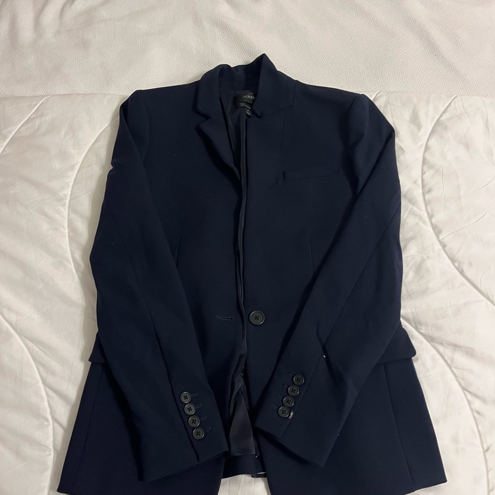 J. Crew Classic Navy Blazer